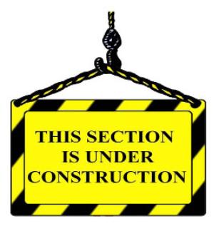 a construction sign stating this section is under development